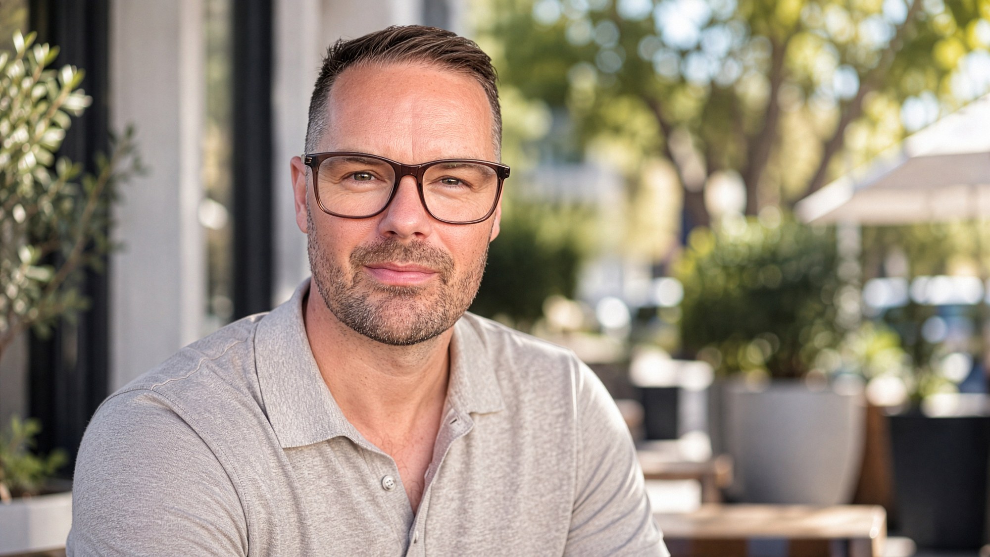 Dr Nathan Jones, leadership speaker, outdoor portrait