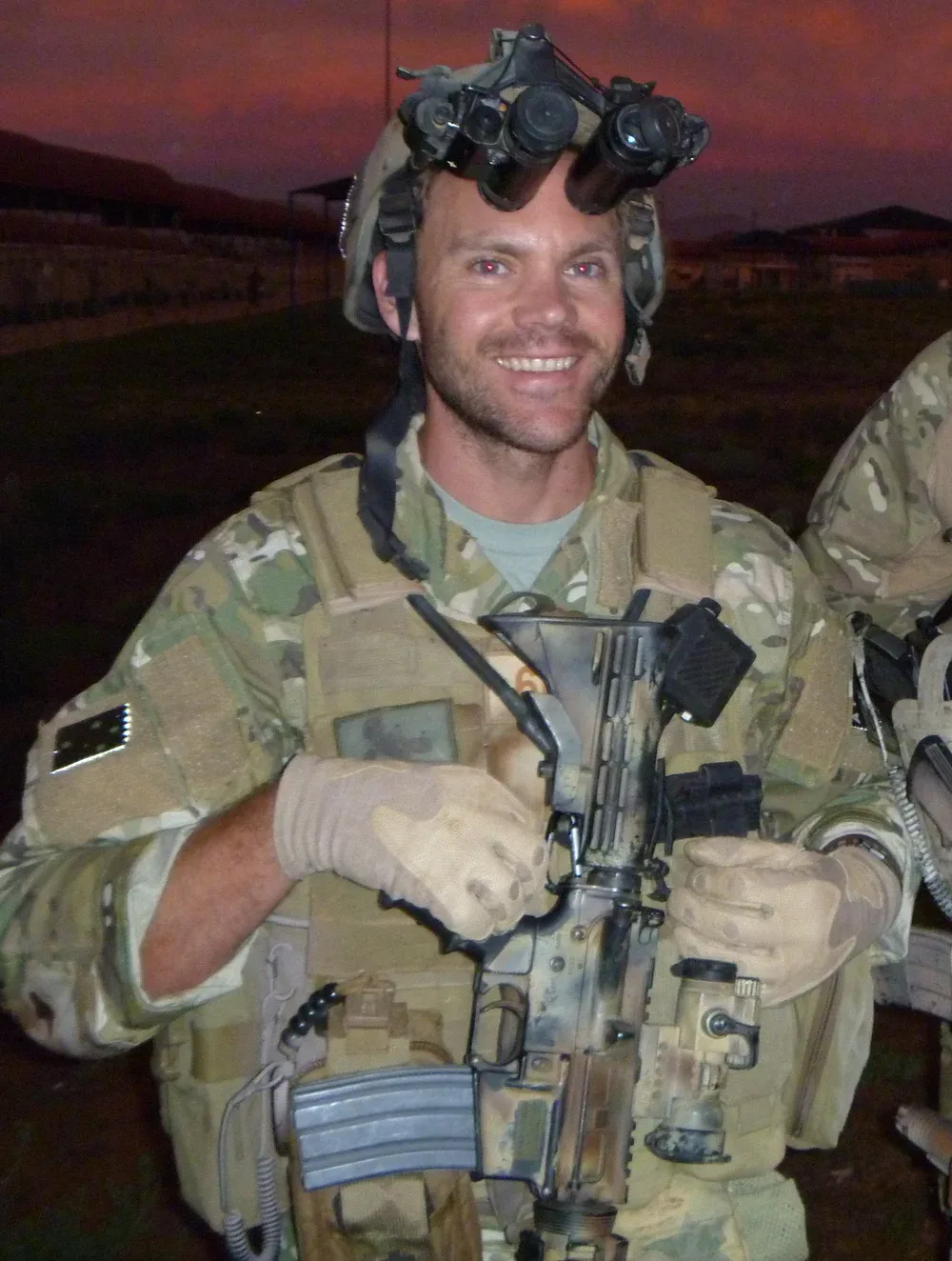 Dr Dan Pronk during Special Operations service