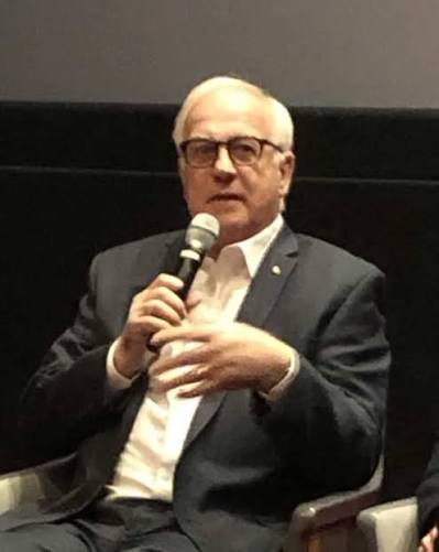 Speaking on a panel